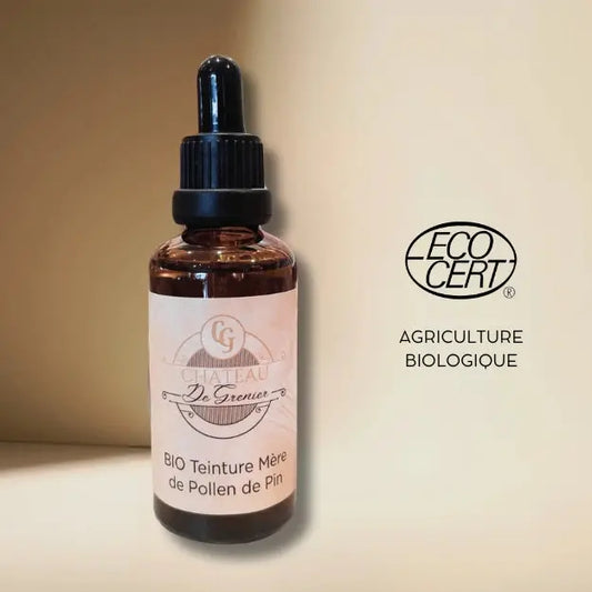 Teinture mère de Pollen de Pin certifiée bio 100% naturelle Natur-o